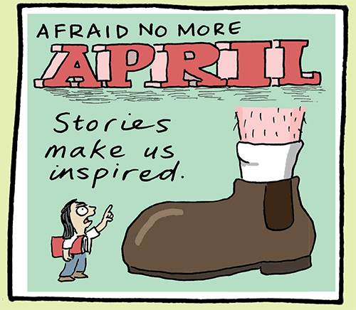 Afraid-No-More April